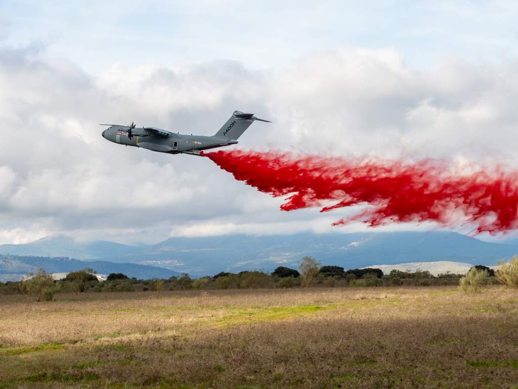 Airbus develops adaptable firefighting capability for A400 