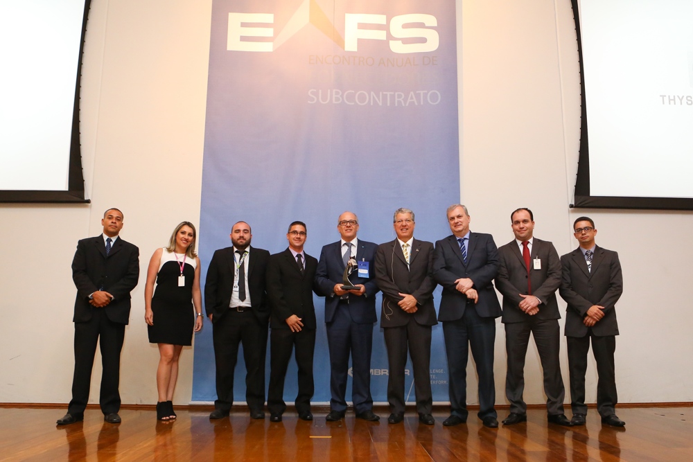 thyssenkrupp Aerospace scoops Embraer supplier award