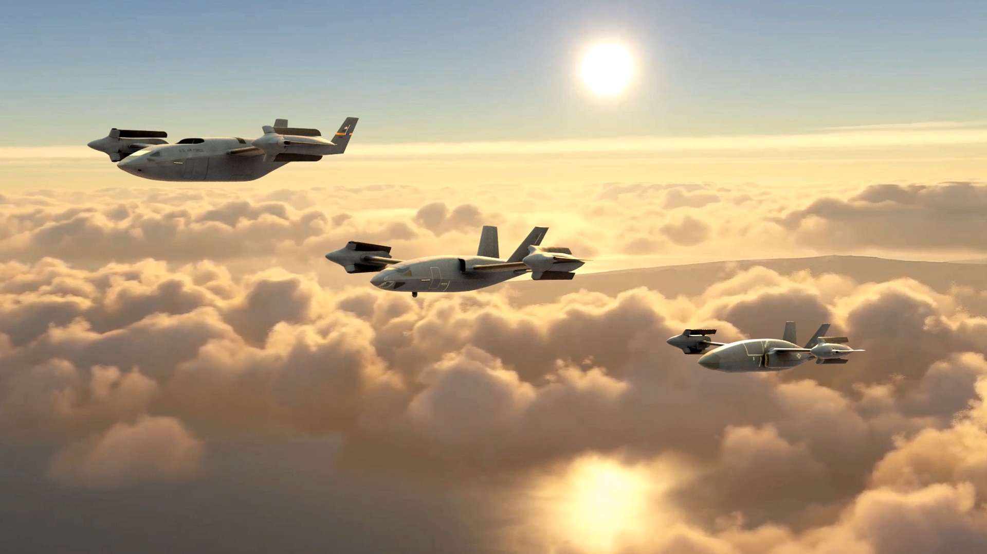 Bell reveals fold-away rotor aircraft for high speed flight