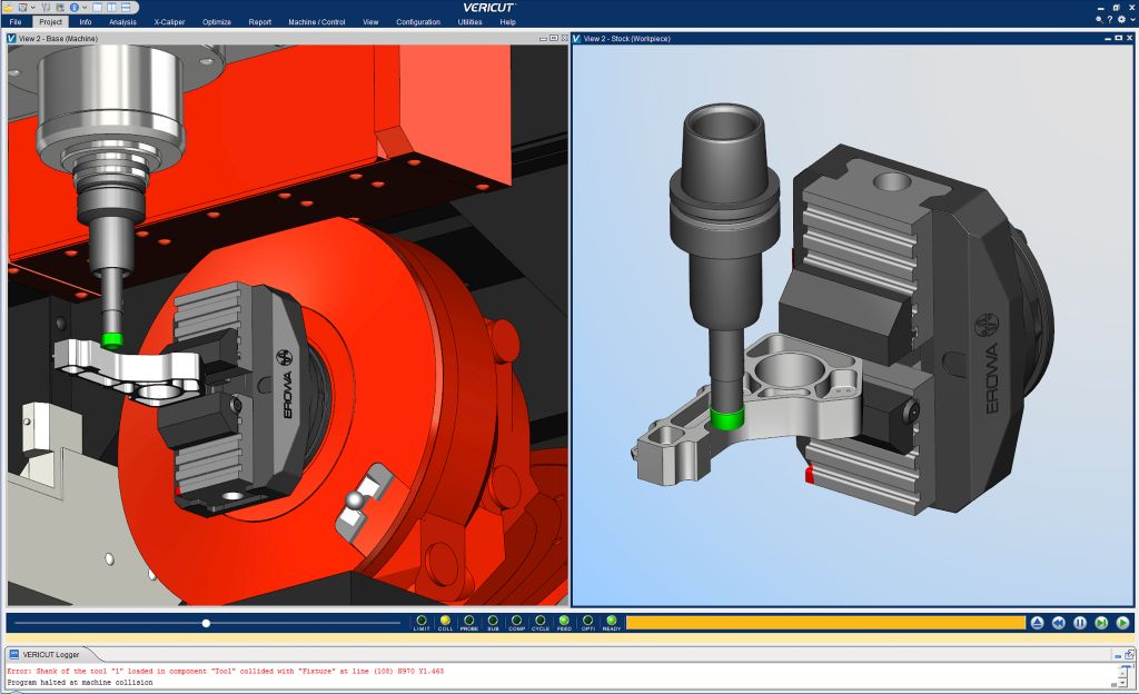 CGTech: VERICUT 9.3 simulation software