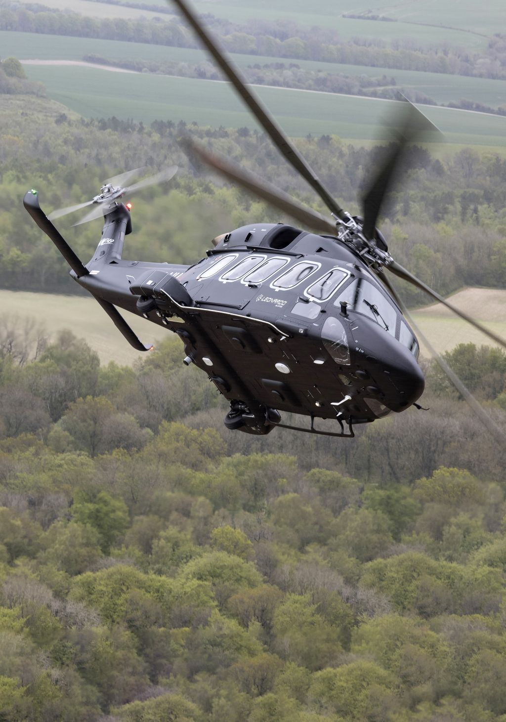 The AW149 helicopter is designed for modern battlefield operations