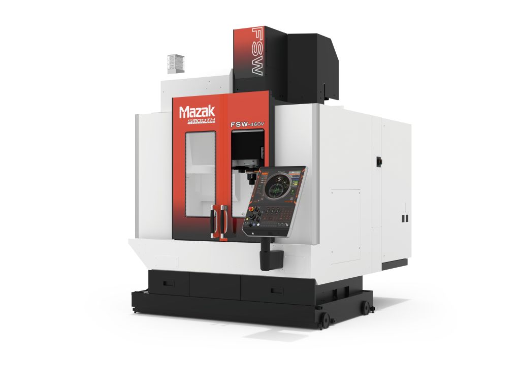 The FSW-460V friction stir welding machine was unveiled at EMO Hanover 2023