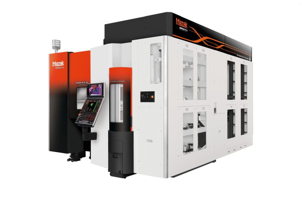 Mazak’s VARIAXIS i-300 is intended to support high-mix/low-volume manufacturing