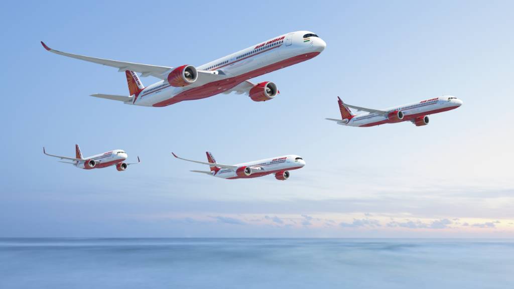 Air India places large order with Airbus