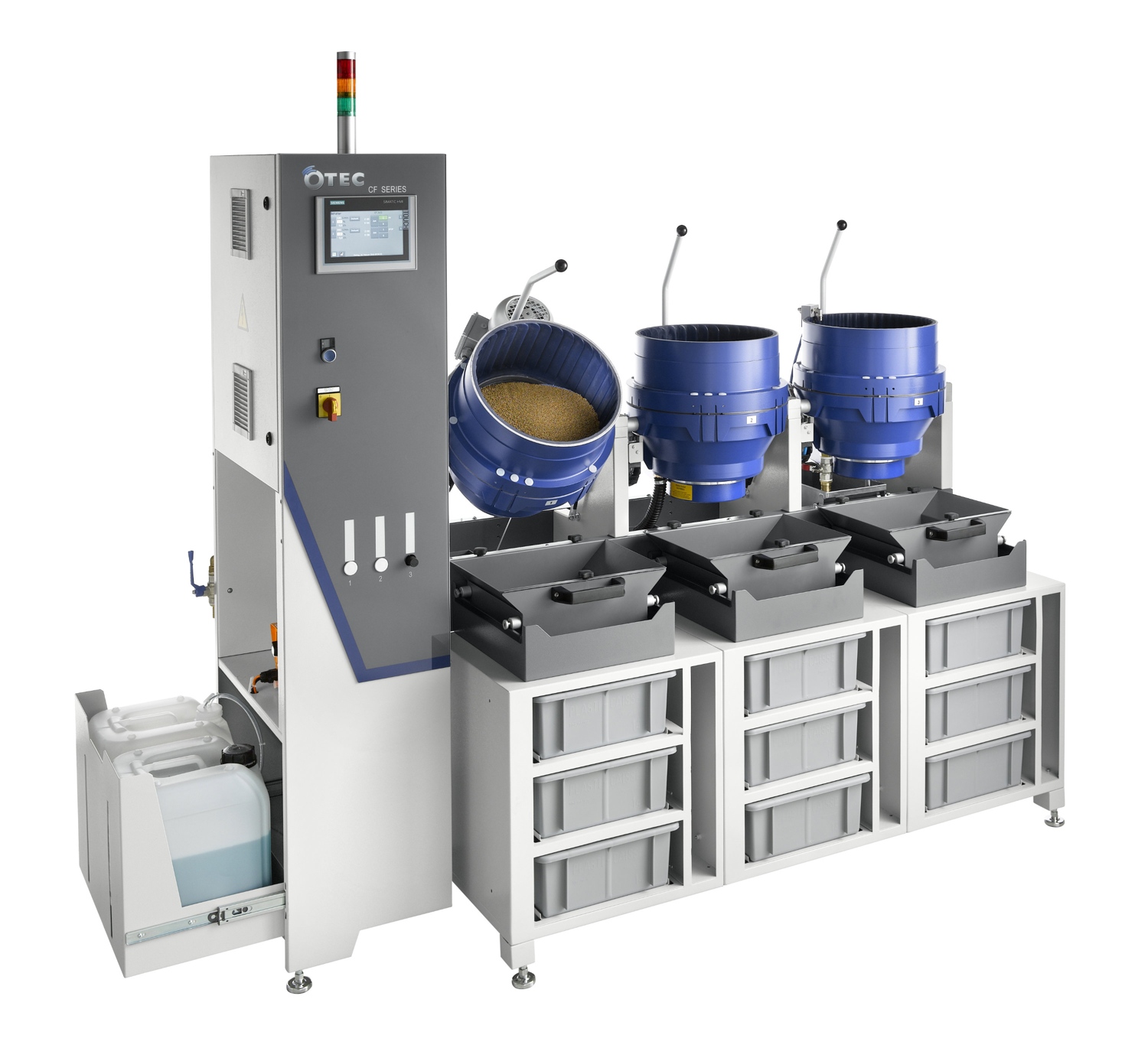 New features for OTEC CF disc finishing machines