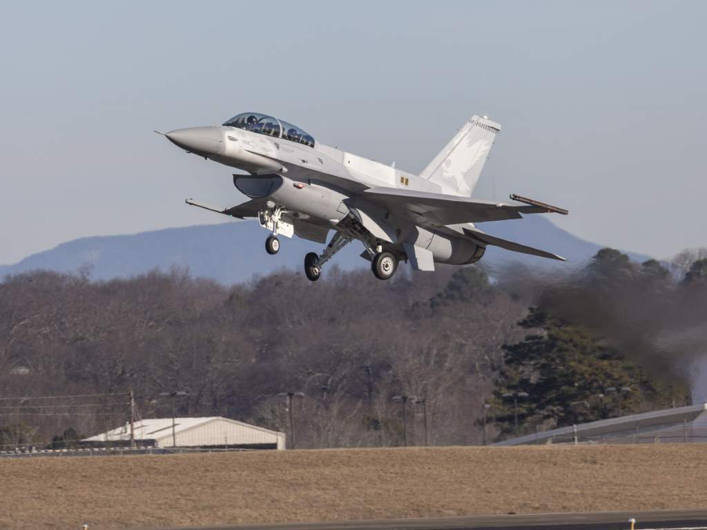 First flight of F-16 Block 70 fighter takes place, Lockheed Martin announces