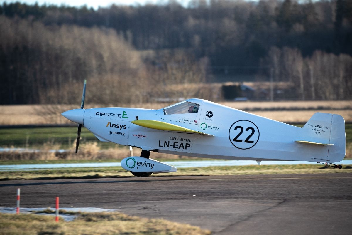 Ansys propels first flight by Air Race E electric race aircraft