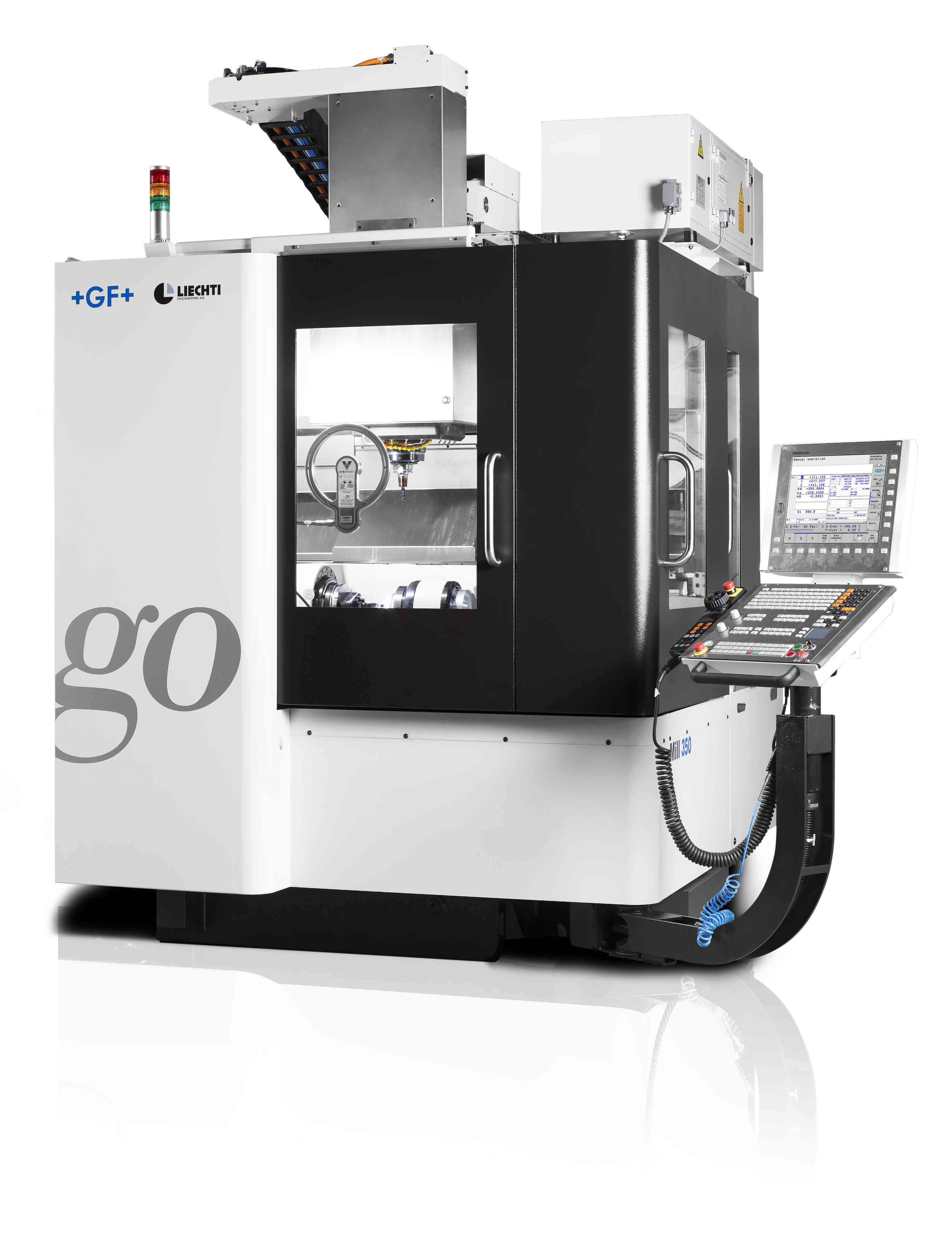 Liechti unveils new Go-Mill 350 for airfoils applications