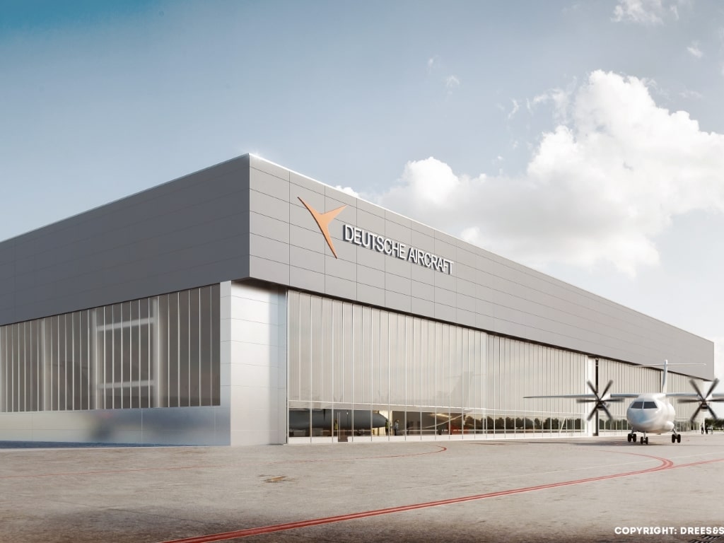 Deutsche Aircraft final assembly line hits construction milestone