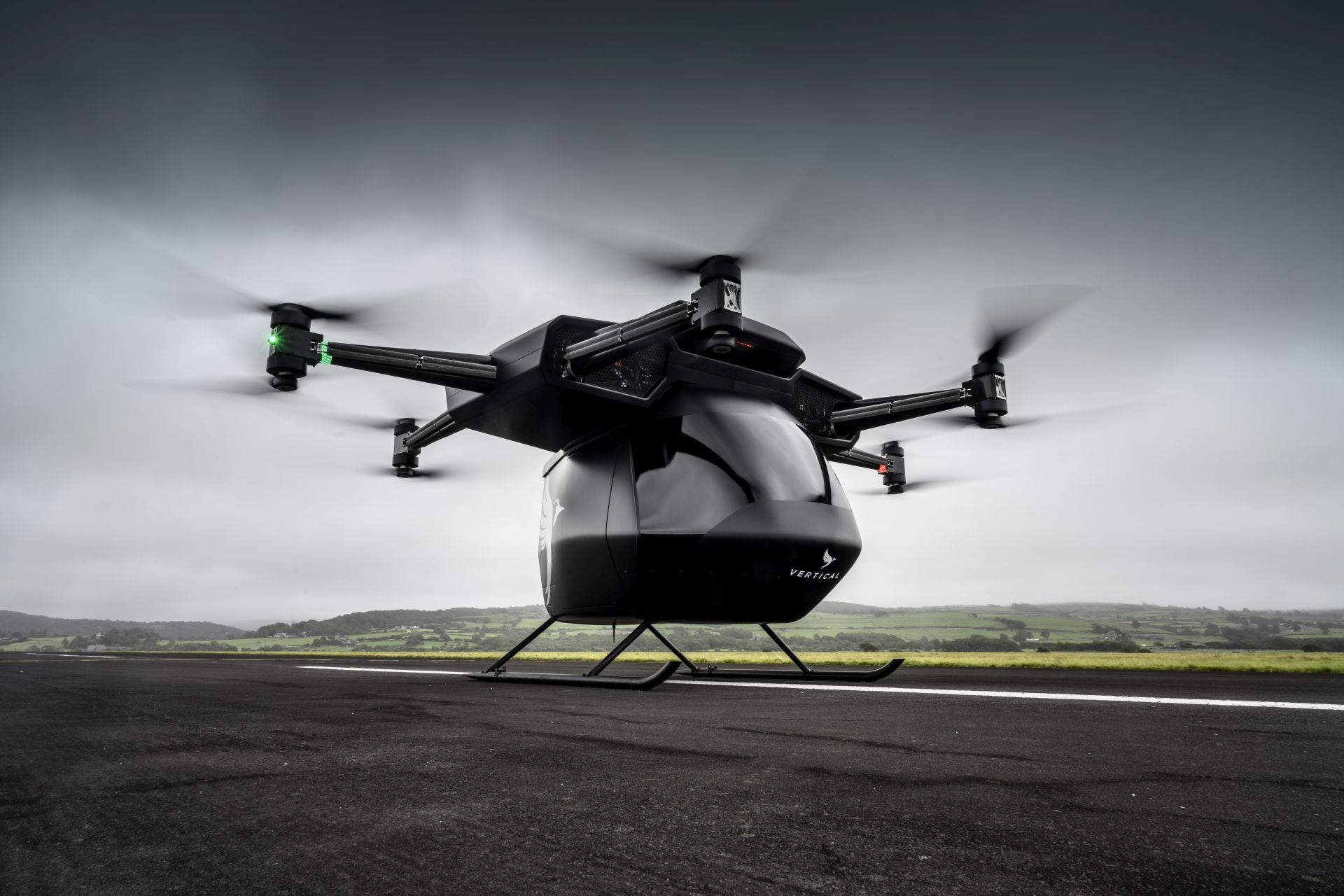 Flying taxi takes to the air