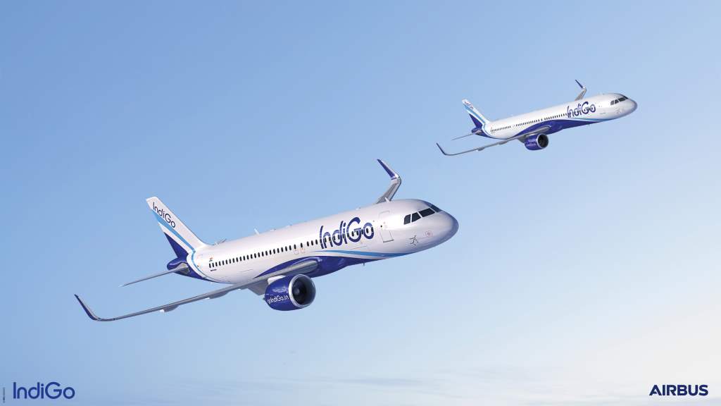 Airline IndiGo places record-setting order for 500 Airbus A320s