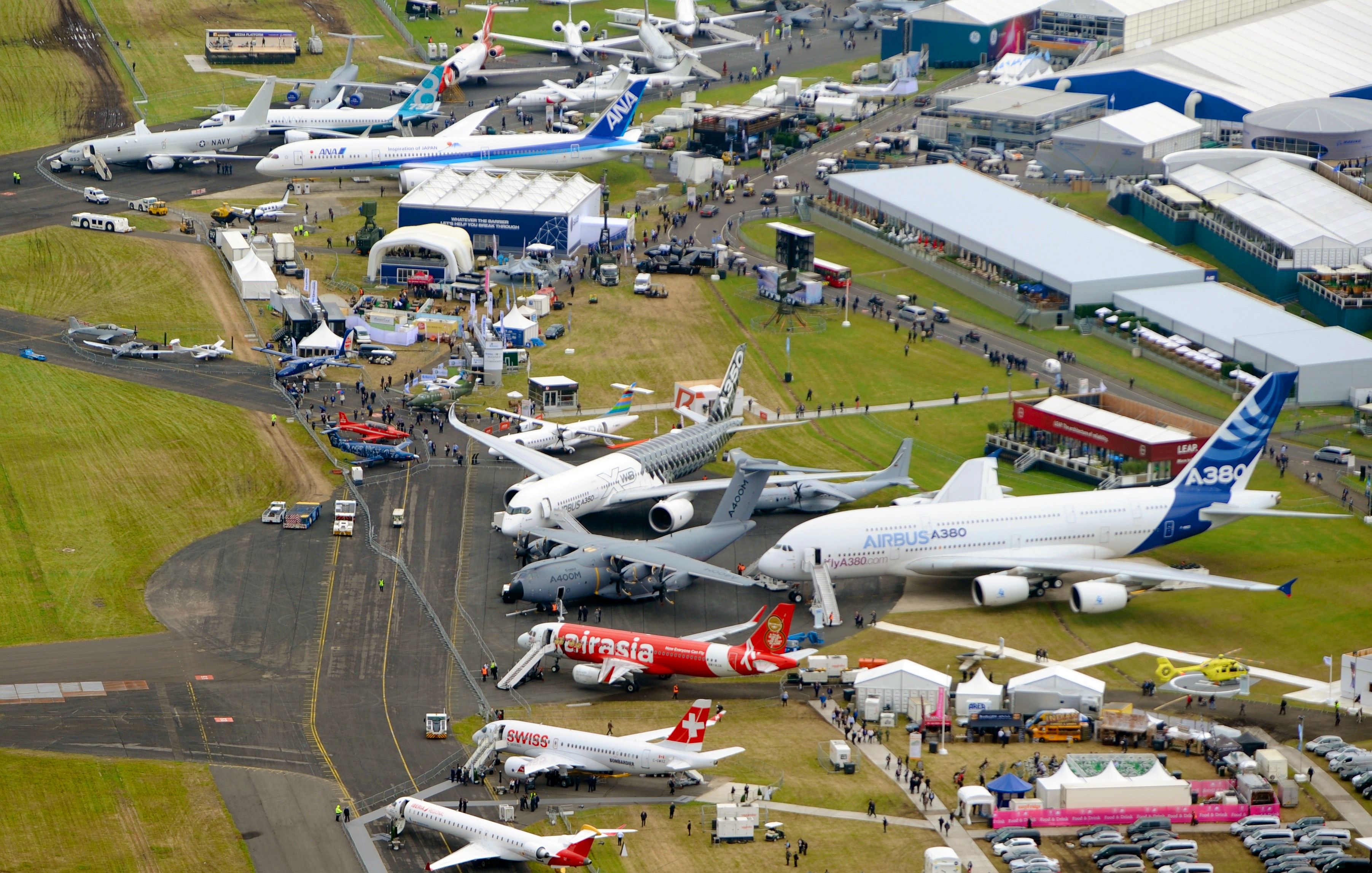 Farnborough International Airshow 2018 exhibitor preview