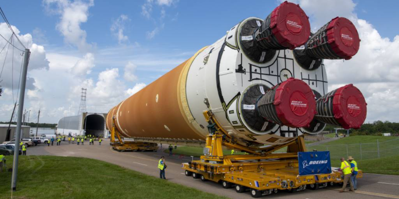 Boeing delivers Space Launch System rocket stage to NASA