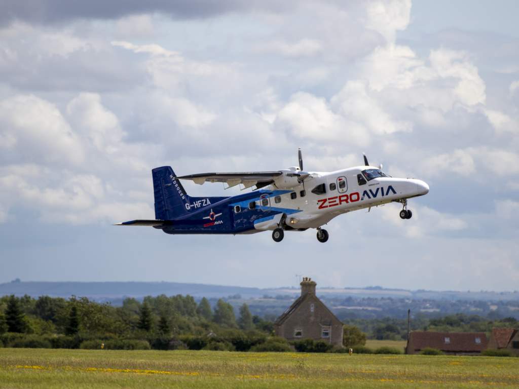 Hydrogen-electric aircraft completes initial flight test campaign