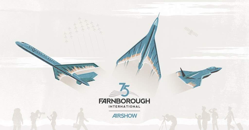 Farnborough Airshow celebrates 75th anniversary