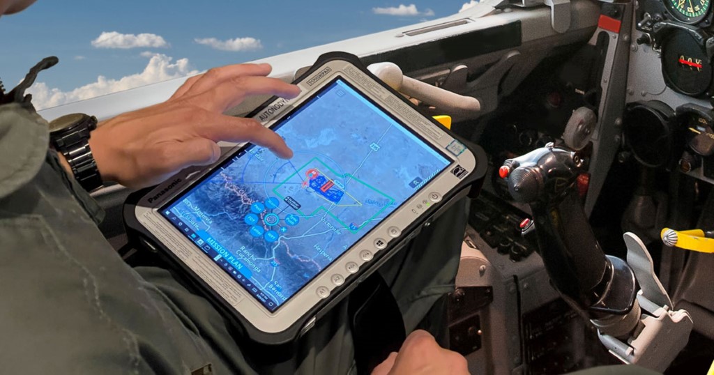 General Atomics tests pilot-controlled drones via tablet