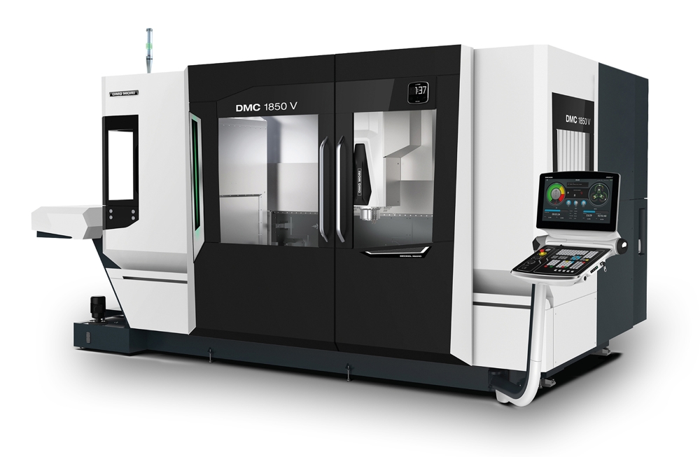 Thermally stable machining centre for larger workpieces