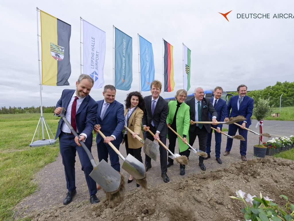 Deutsche Aircraft breaks ground on final assembly line