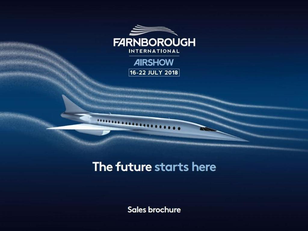 Farnborough Airshow 2018 - sales brochure