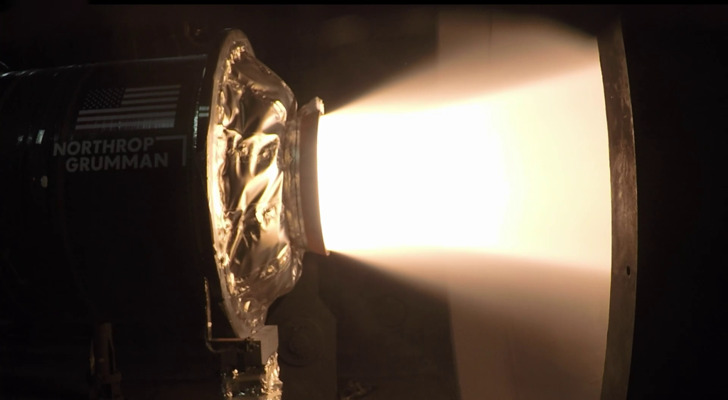 Northrop Grumman tests digitally designed large solid rocket motor