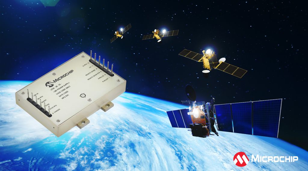 Microchip unveils new radiation-tolerant power converters for space applications