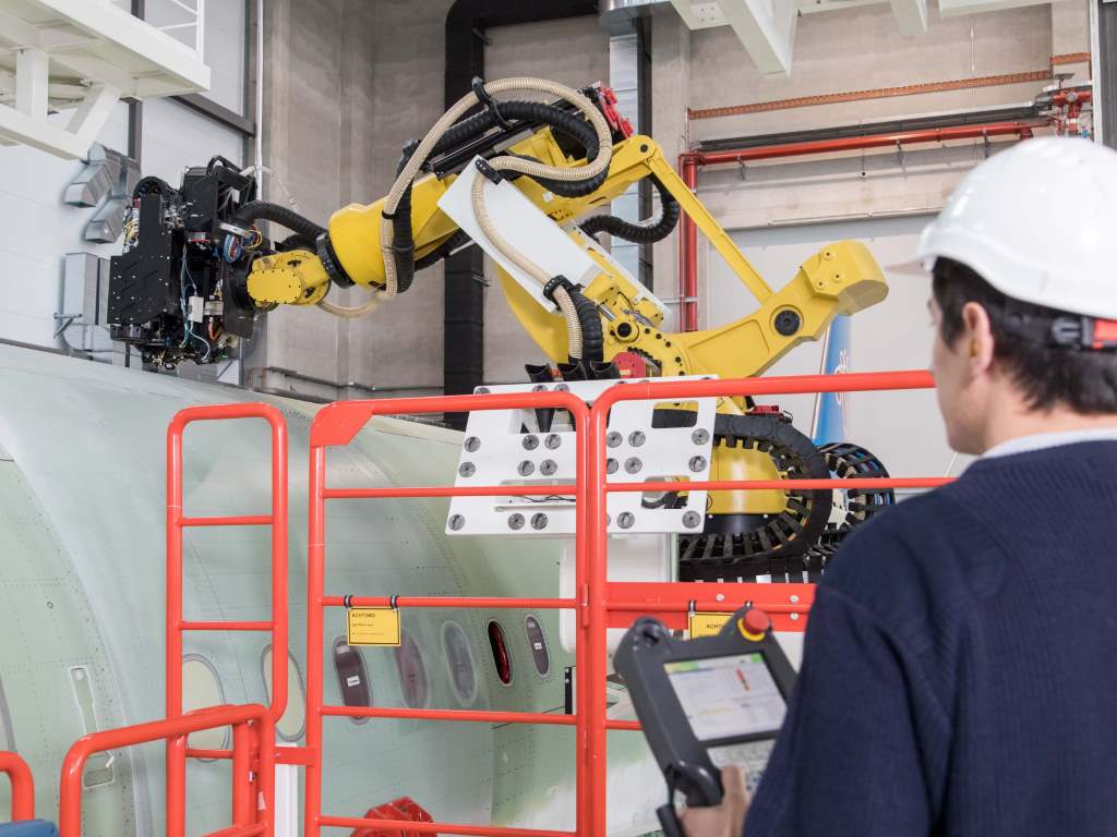 Robotics innovation from FANUC boosts Airbus output