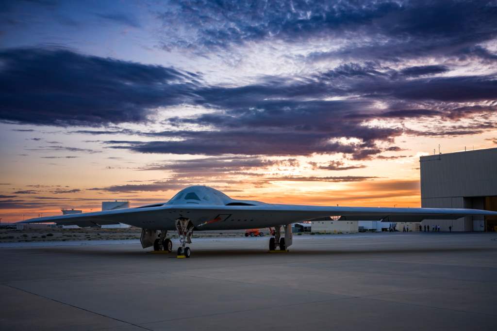 B-21 stealth bomber begins engine runs ahead of first flight