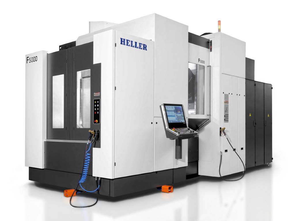 Smaller F-Series horizontal machining centre from Heller