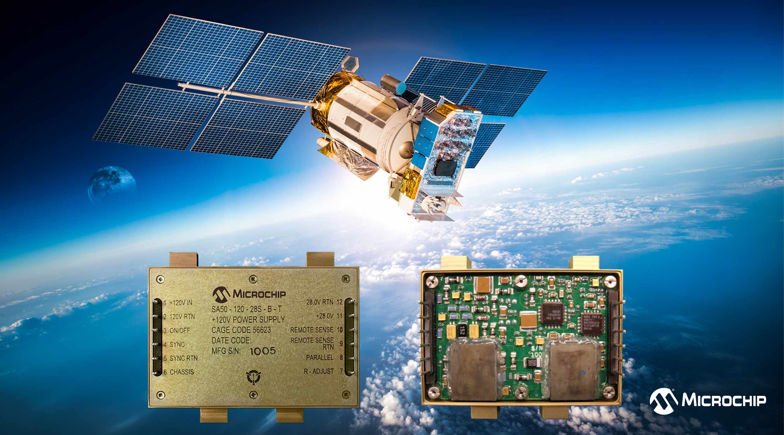 Microchip expands space-qualified power converter family