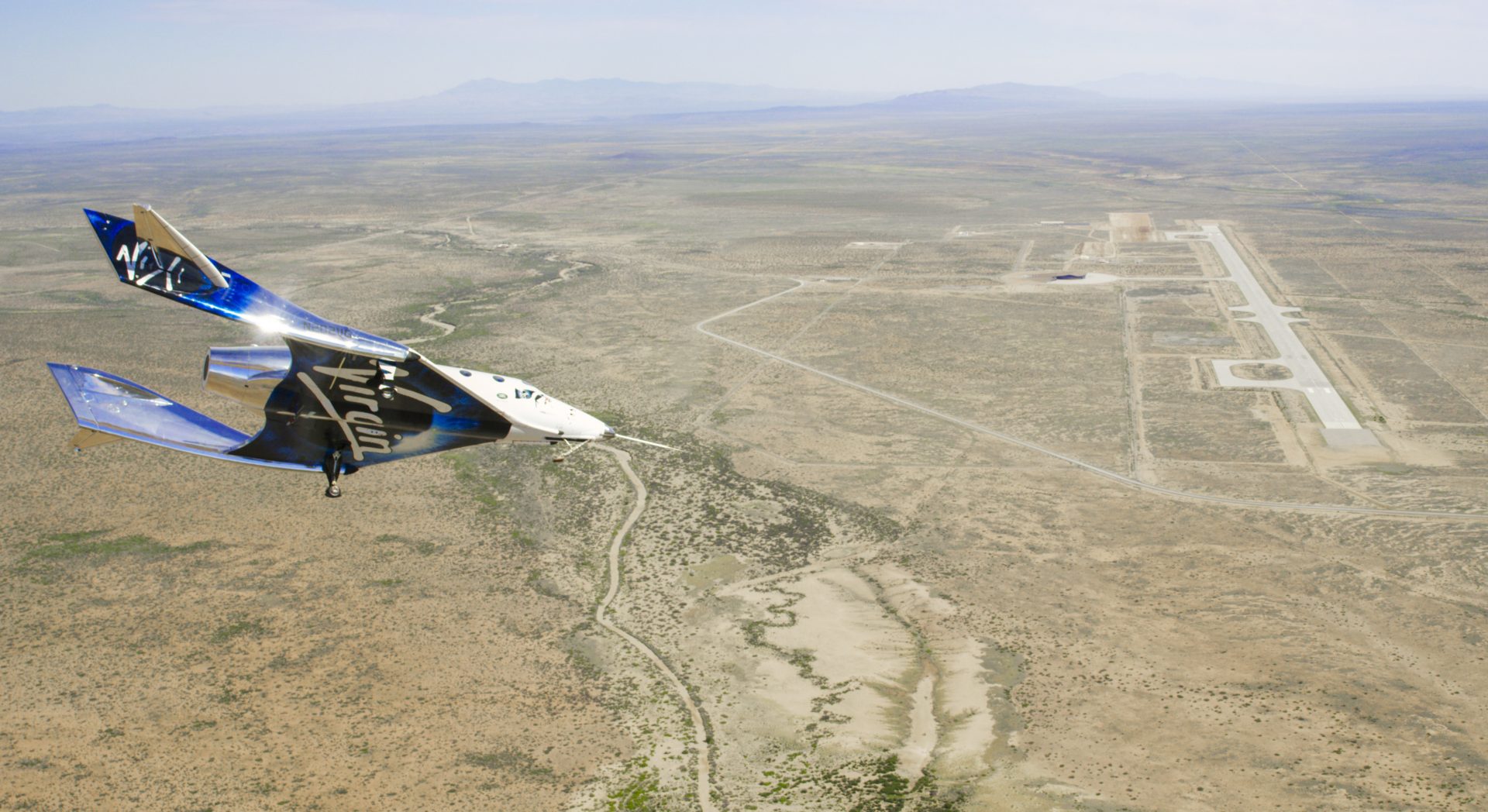 Virgin Galactic’s VSS Unity makes first flight from Spaceport America