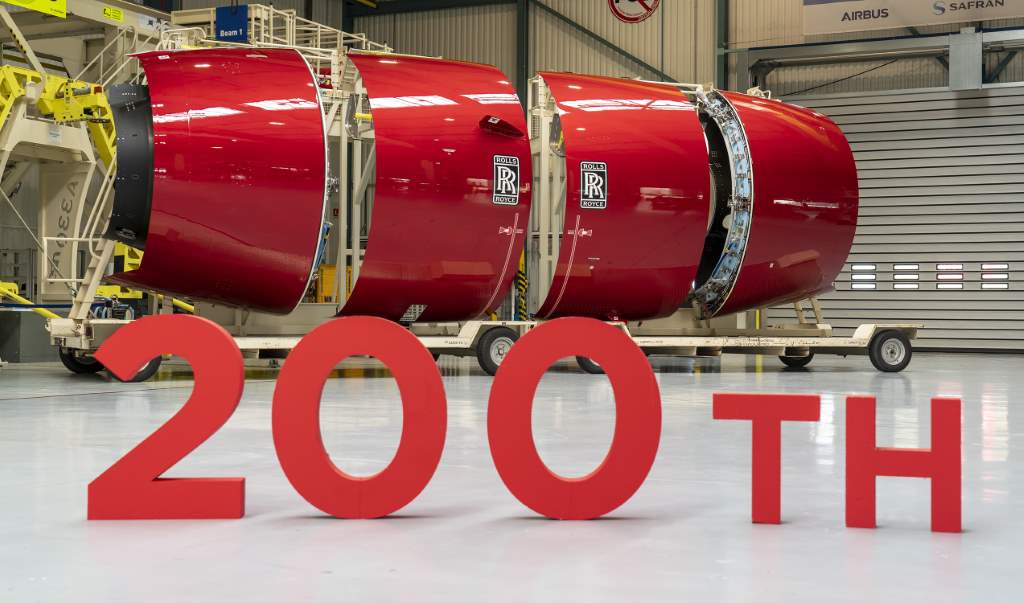 200th nacelle delivered for Airbus A330neo wide-body jetliner