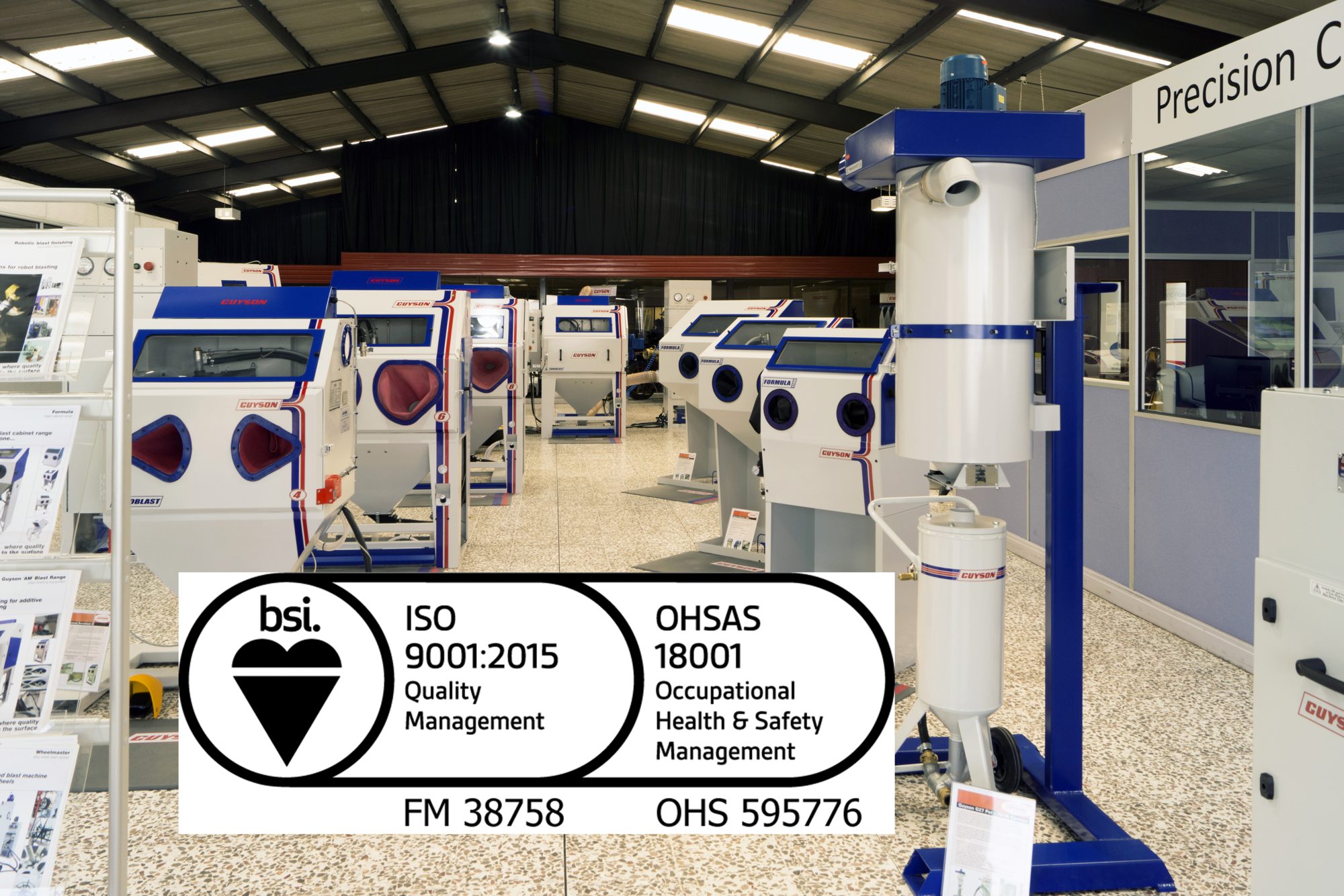 Guyson International awarded ISO 9001:2015