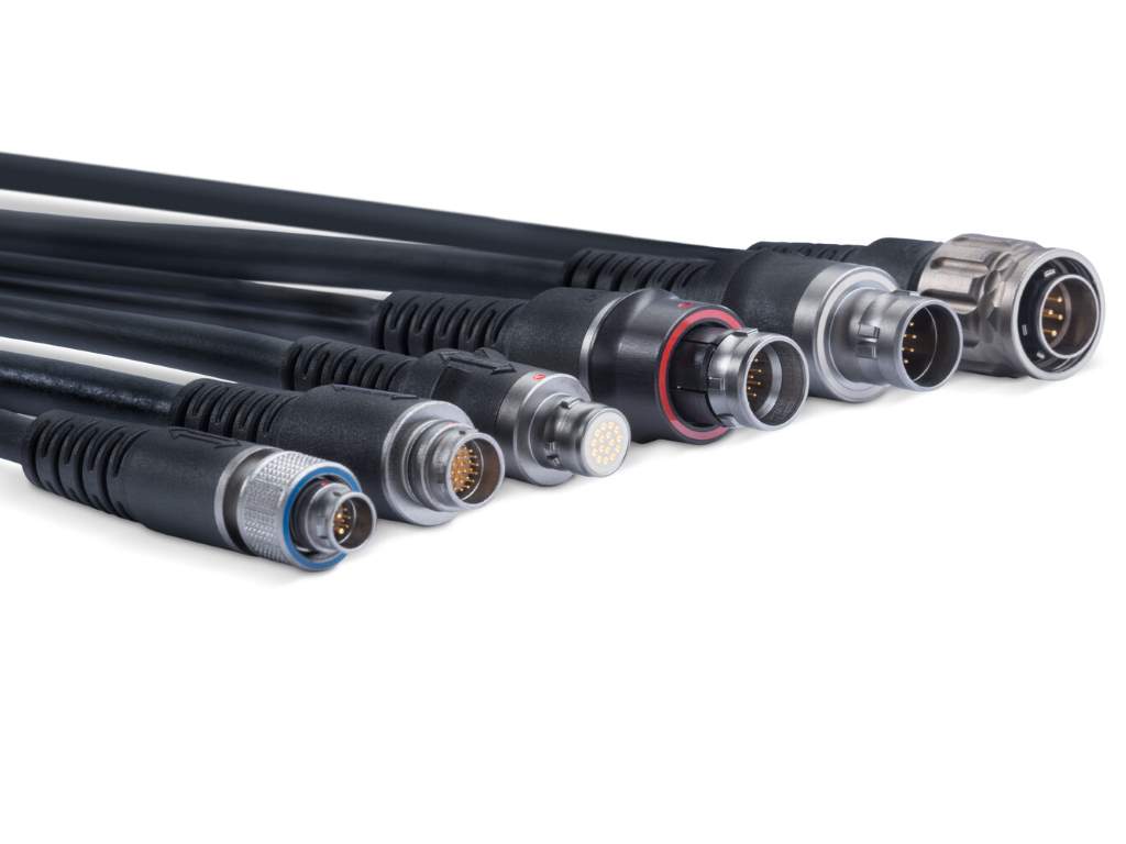 ODU AMC connectors and PUR cables improve military cabling