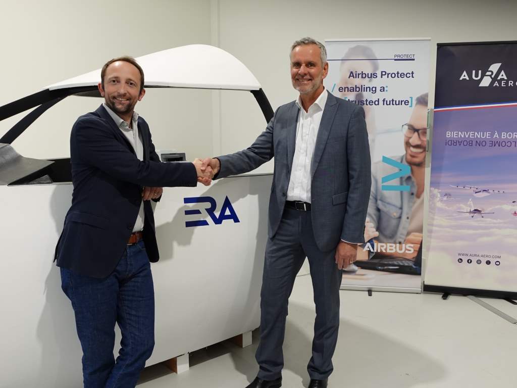 Aura Aero and Airbus sign deal on ERA certification