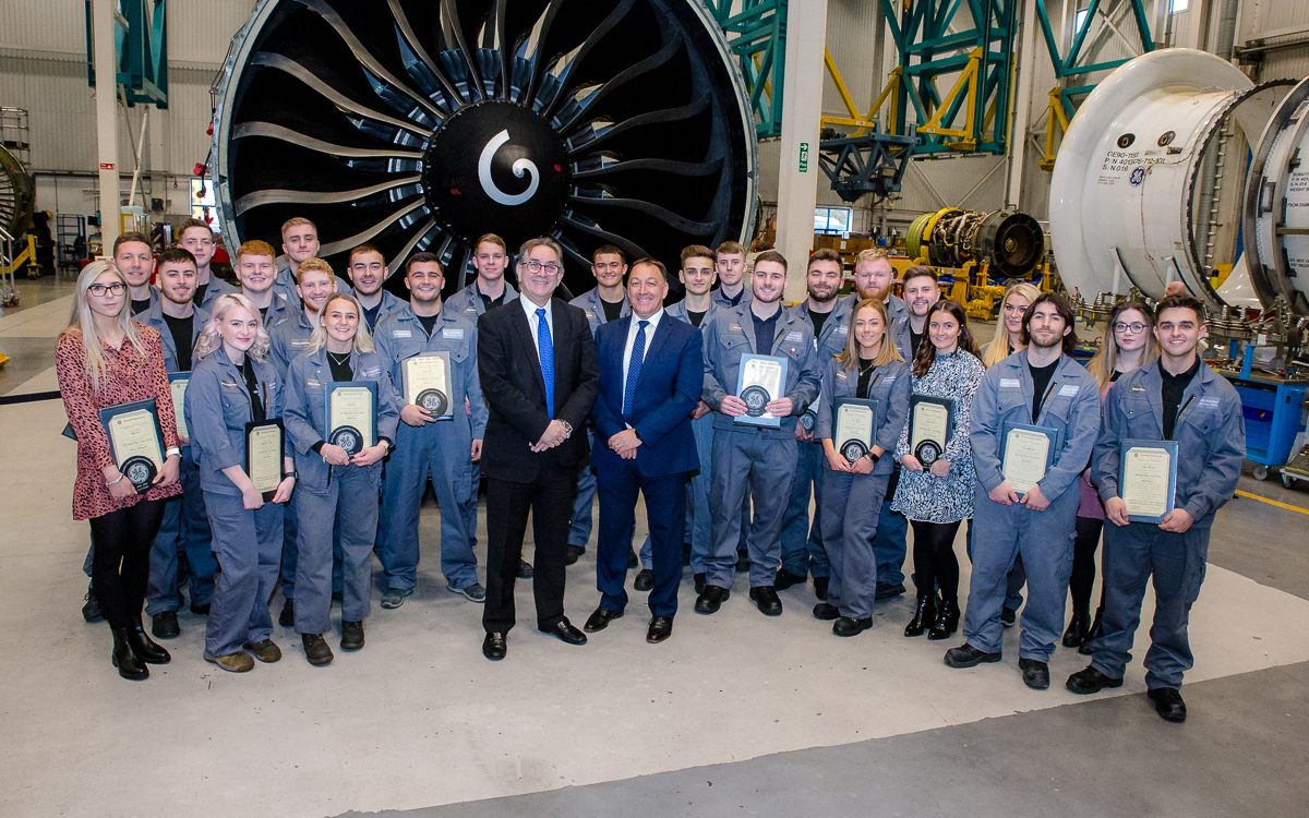 New apprentices make a flying start to career