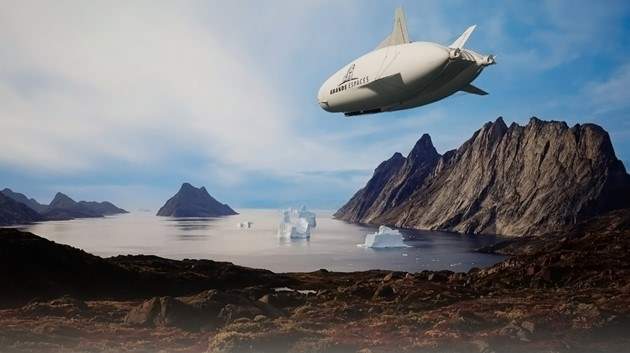 Grands Espaces reserves Airlander 10 aircraft for Arctic adventures