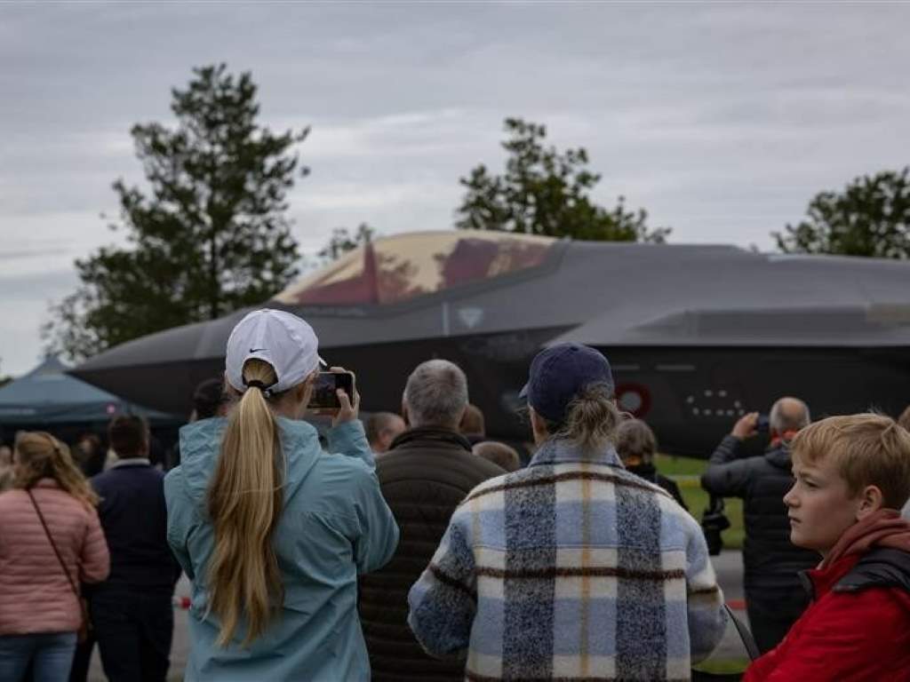 Denmark celebrates arrival of first F-35 fighters with Lockheed Martin