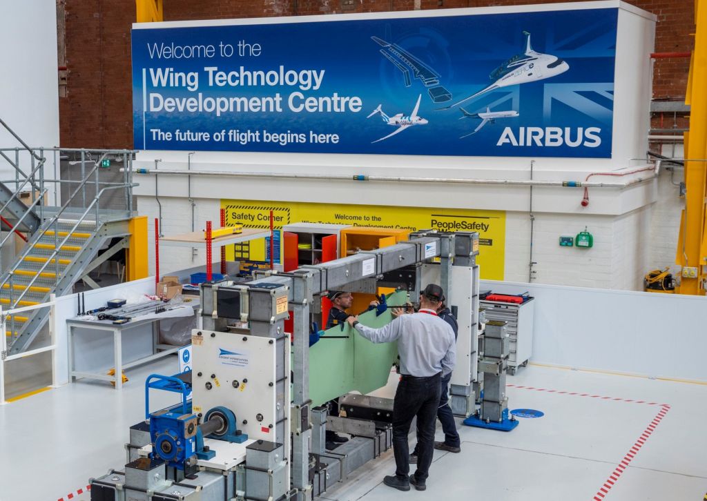 New technology hub to accelerate next generation Airbus wings