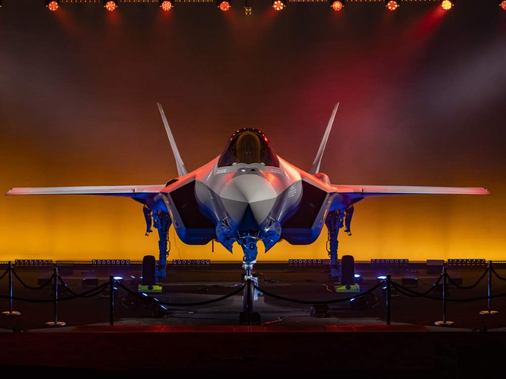 Belgium’s first F-35 rolled out at Lockheed Martin production plant