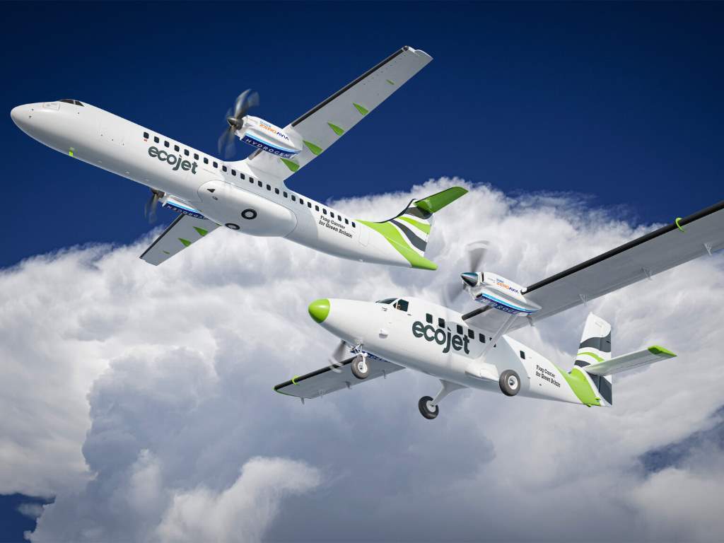 Hydrogen-electric engines to power new British airline Ecojet 