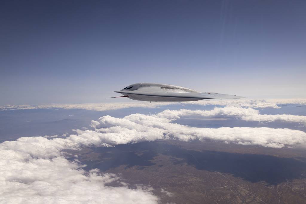 B-21 stealth bomber continues flight test and production